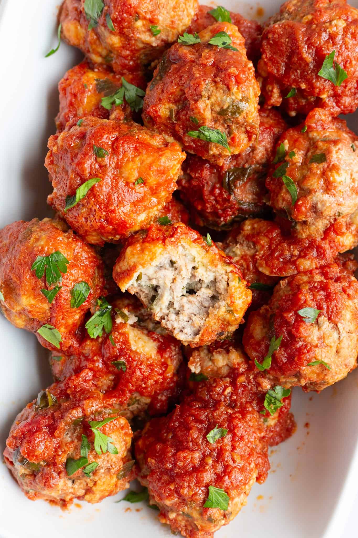 Classic Italian Meatballs.