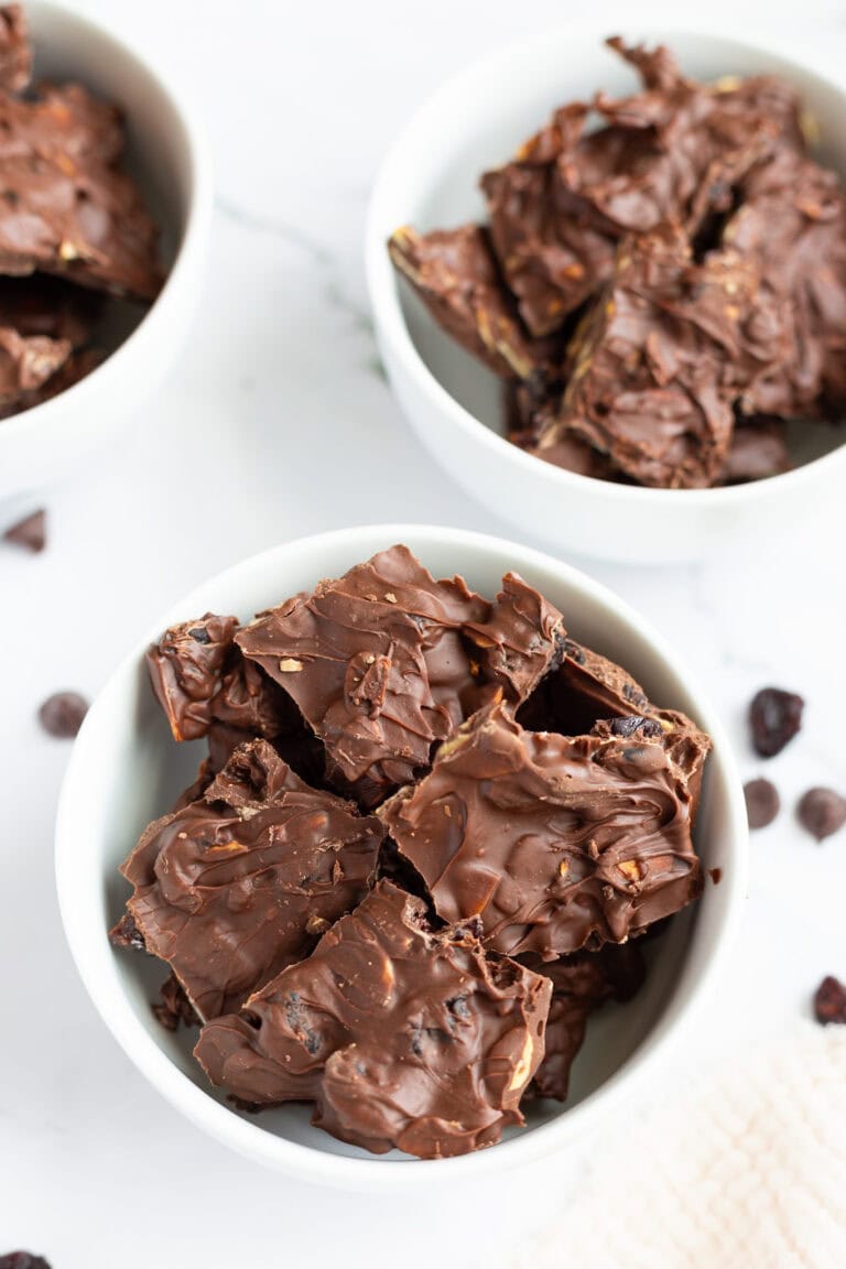 Milk Chocolate Bark with Almonds.