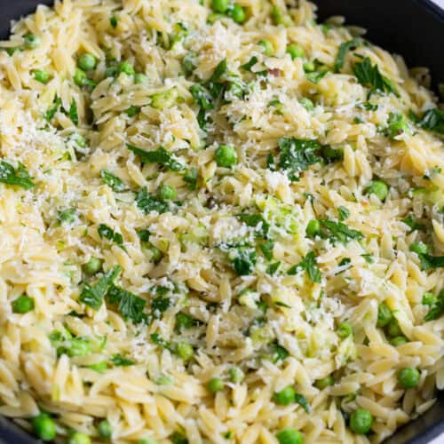 Zucchini Orzo.