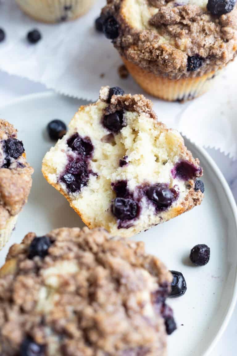 Blueberry Streusel Muffins.