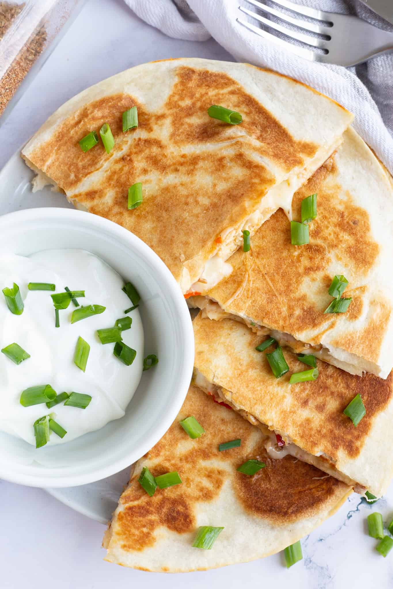 Chicken Quesadilla Recipe.